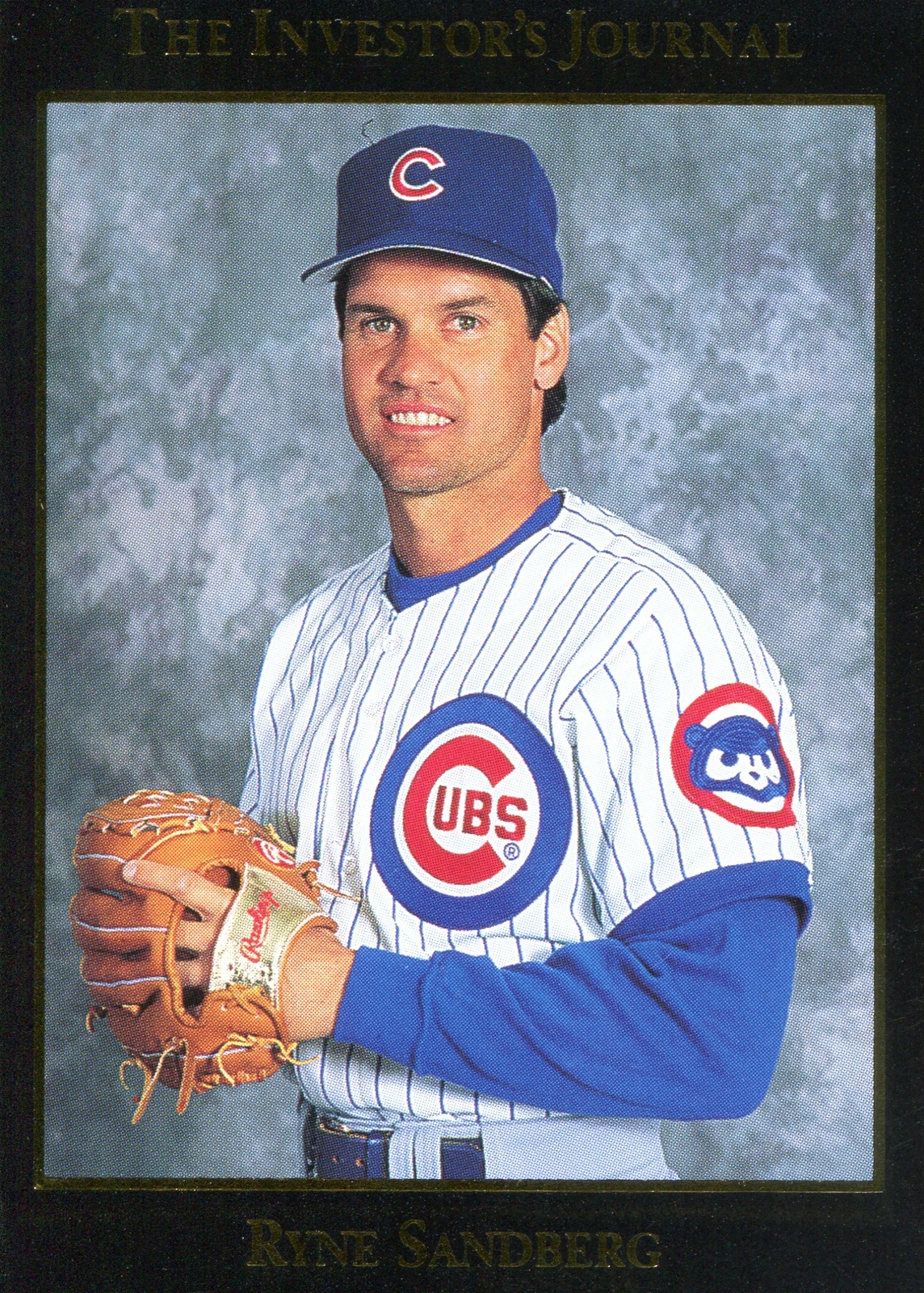 1993 Investor’s Journal Black Gold Foil Baseball Card #1-53 – Choose Your Card