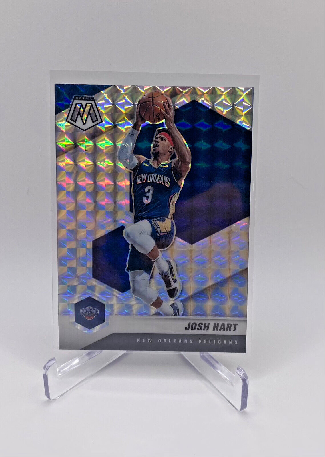 2020-21 Panini Mosaic Basketball Josh Hart #88 Silver Prizm New Orleans Pelicans