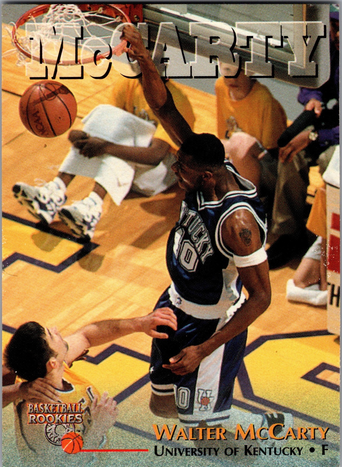 1996 CLASSIC/SCOREBOARD SCORE BOARD BASKETBALL #16 WALTER MCCARTY RC