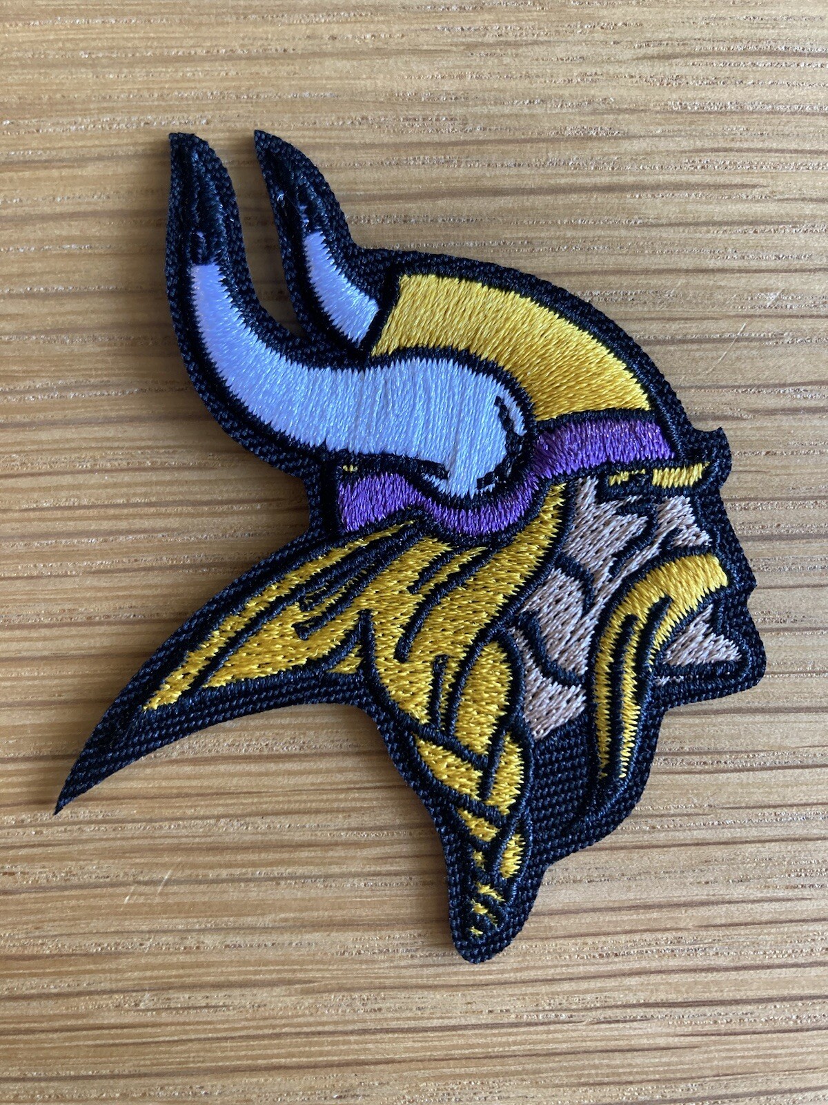 Minnesota Vikings Embroidered Iron On Patch Great On Jackets & Hats NFL 3 Inch