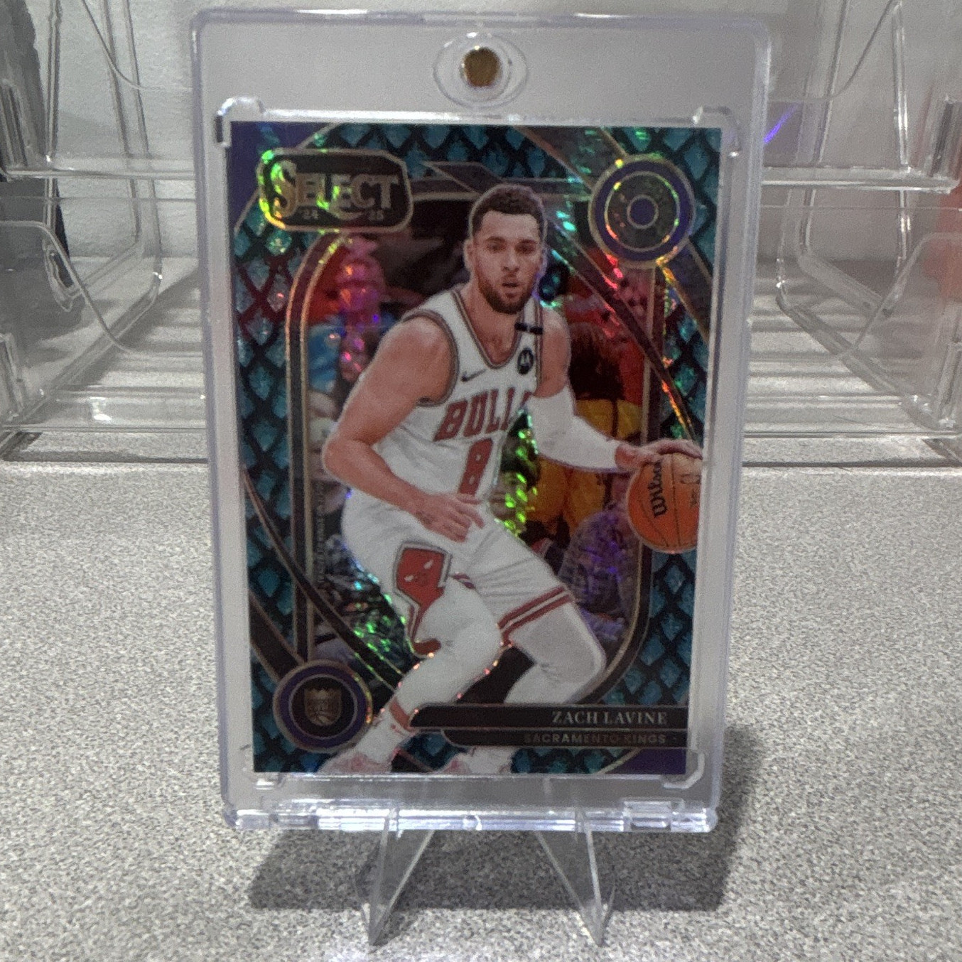 Panini 2024-25 Select Zach LaVine Kings Courtside Prizm #249 2/8 Parallel