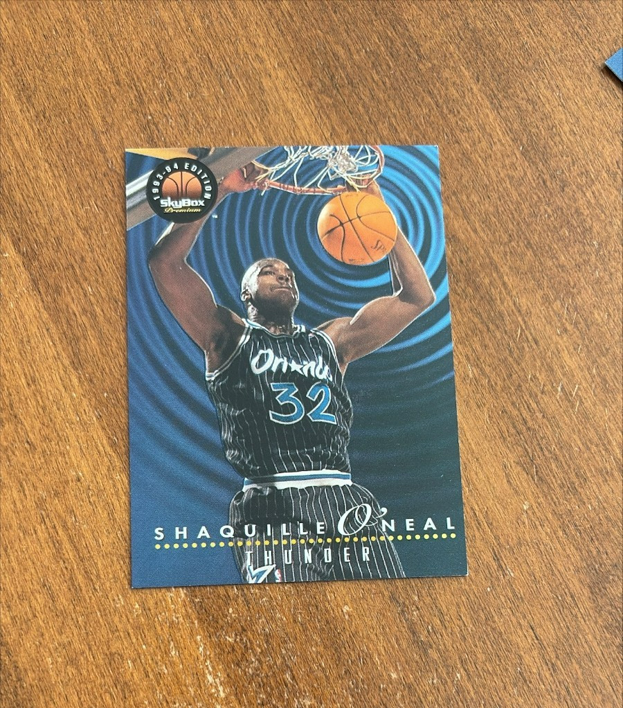 O’Neal Hardaway 1993-94 Skybox Premium Thunder Lightning Rookie TL6 Magic RC HOF