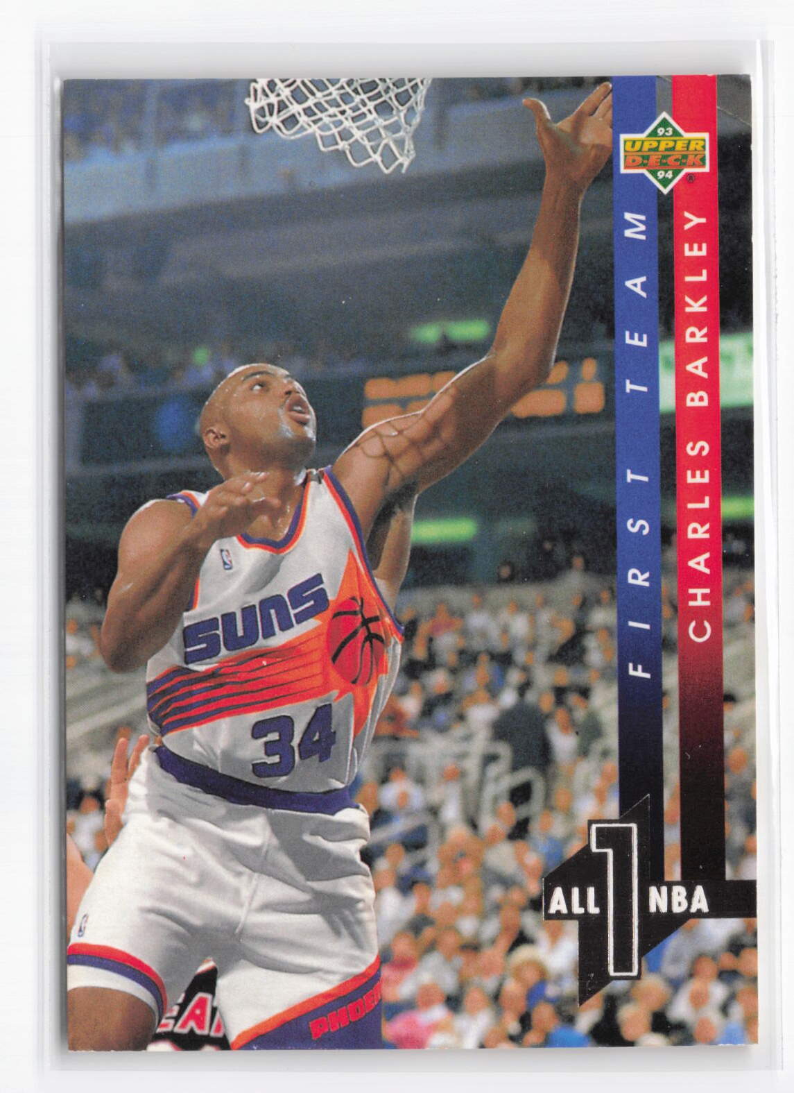 Charles Barkley #AN1 1993-94 Upper Deck All-NBA Phoenix Suns