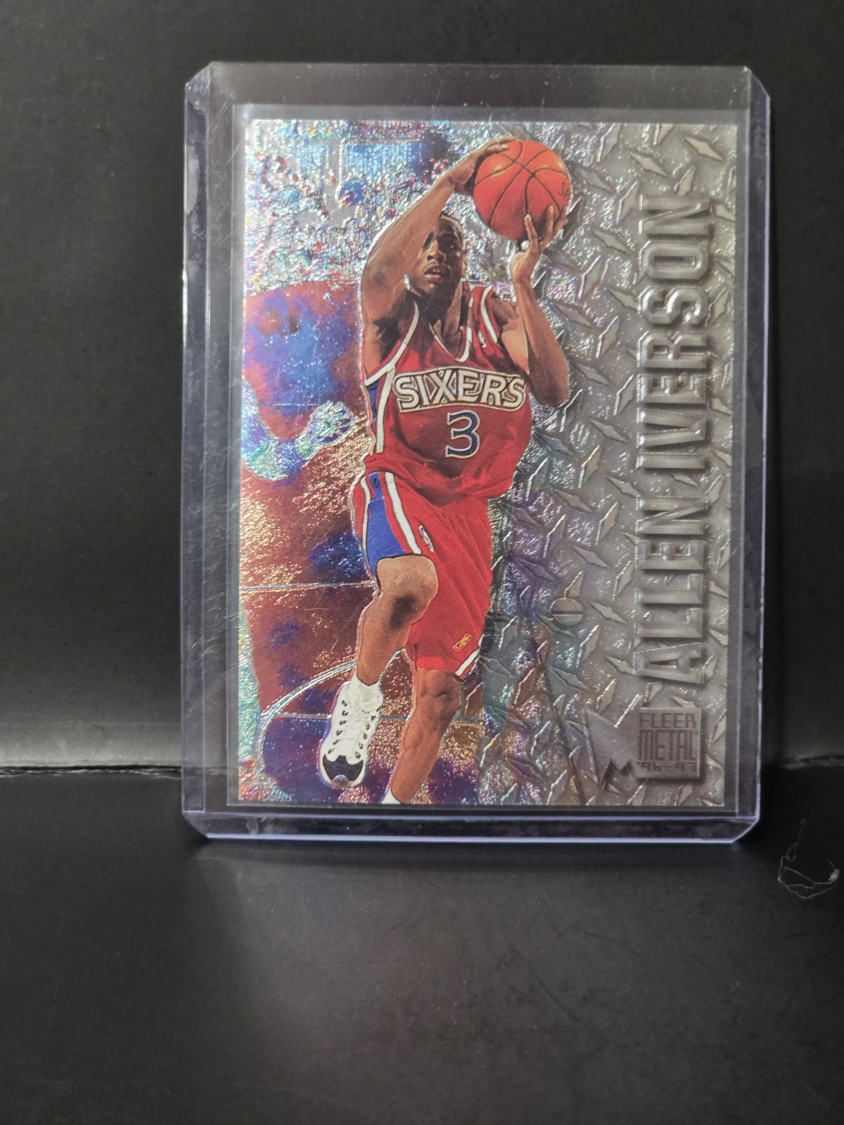 1996-97 Fleer Metal – Allen Iverson #201 (RC)