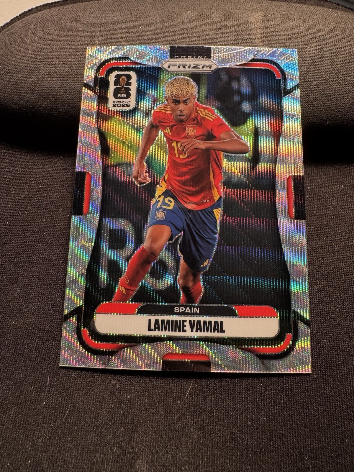 2026 Prizm FIFA World Cup Lamine Yamal Spain Soccer #70 – Wave Prizm