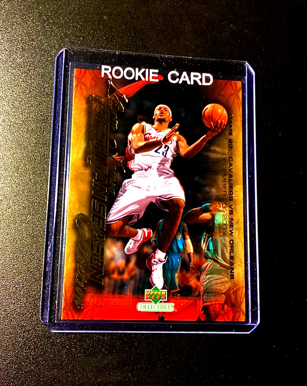 LeBron James Rookie Upper Deck 2003 Set 03-04 Short Print LA Lakers Game SP #29