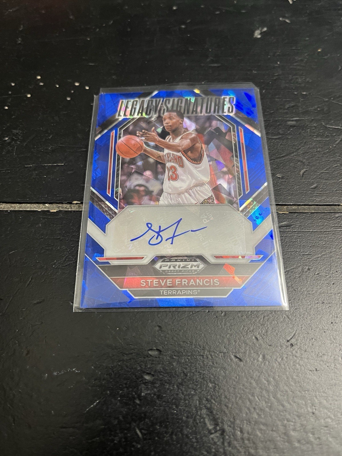 Steve Francis Maryland Basketball Prizm Auto /75