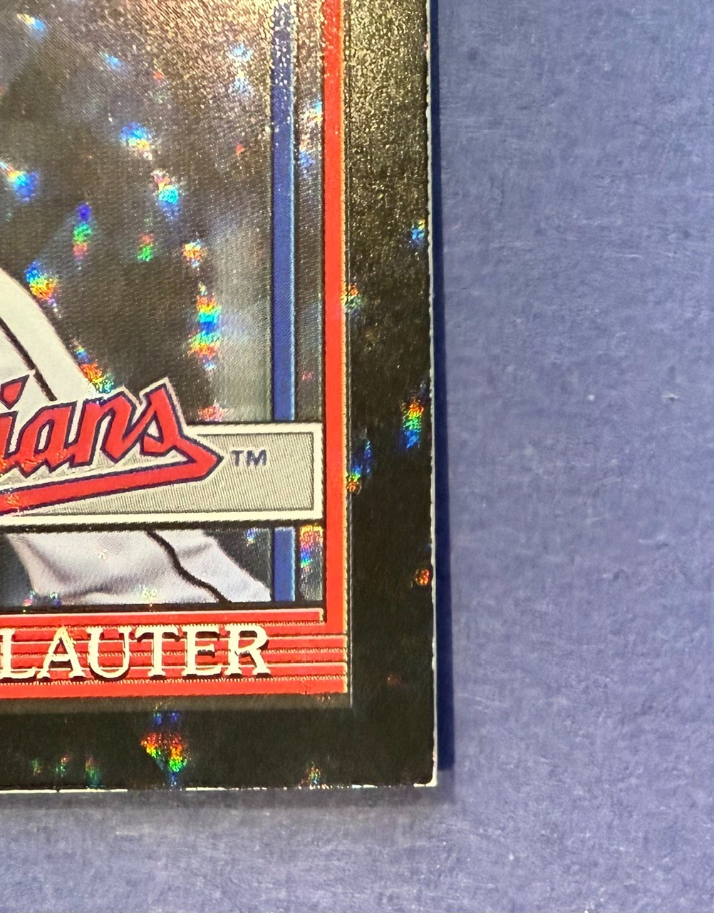 2026 Topps Series 2 CHASE DELAUTER Black Crackle Foil 10/10 #91B218 Guardians RC