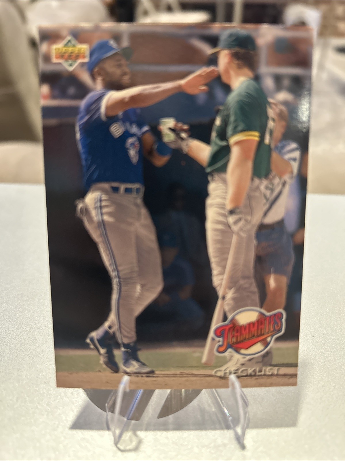 Mark McGwire 1993 Upper Deck Teammates W/Carter #41! 2 Card Min! Read Desc!