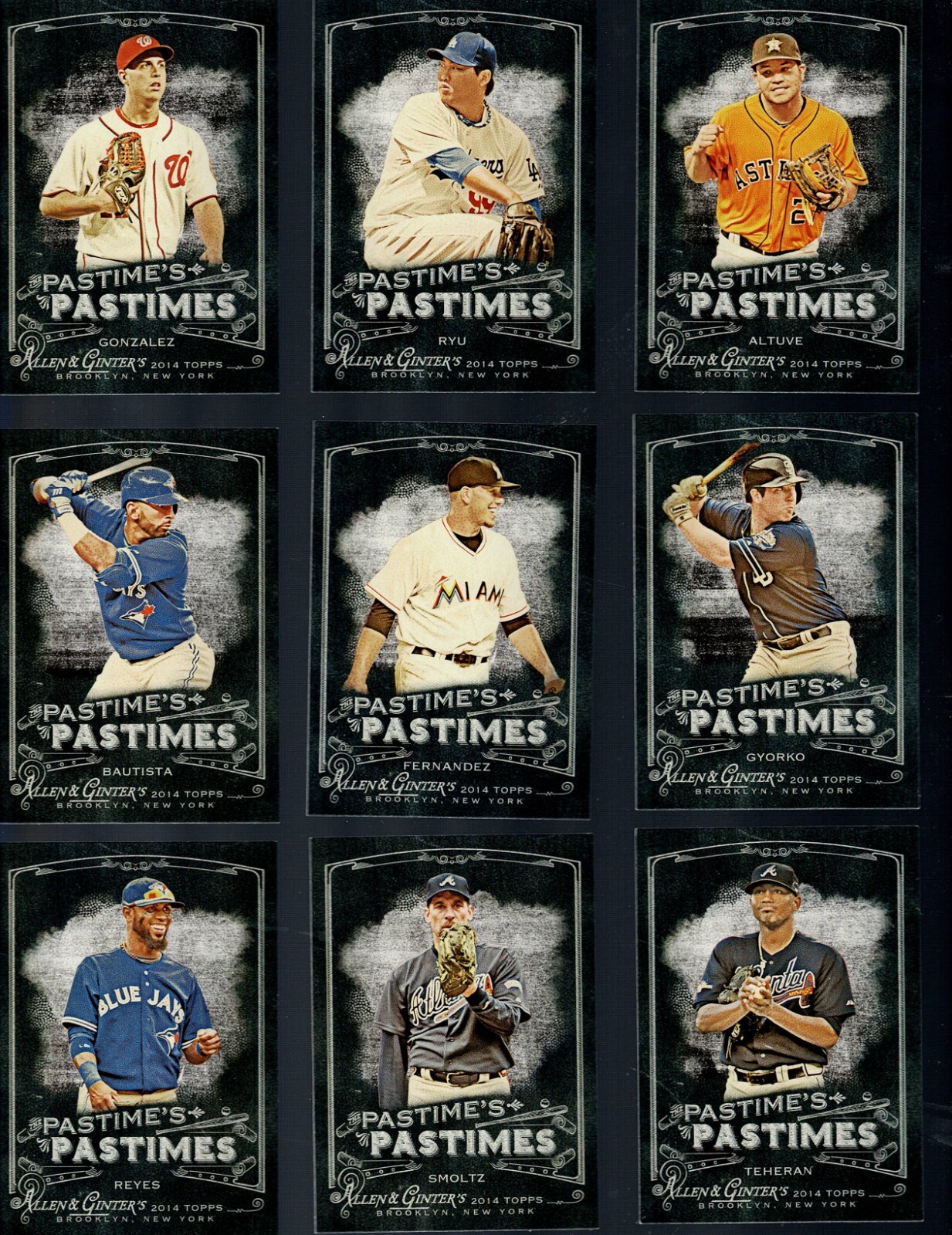 -2014 TOPPS ALLEN AND GINTER 251-350 + INSERTS Baseball BUY MORE SAVE MORE