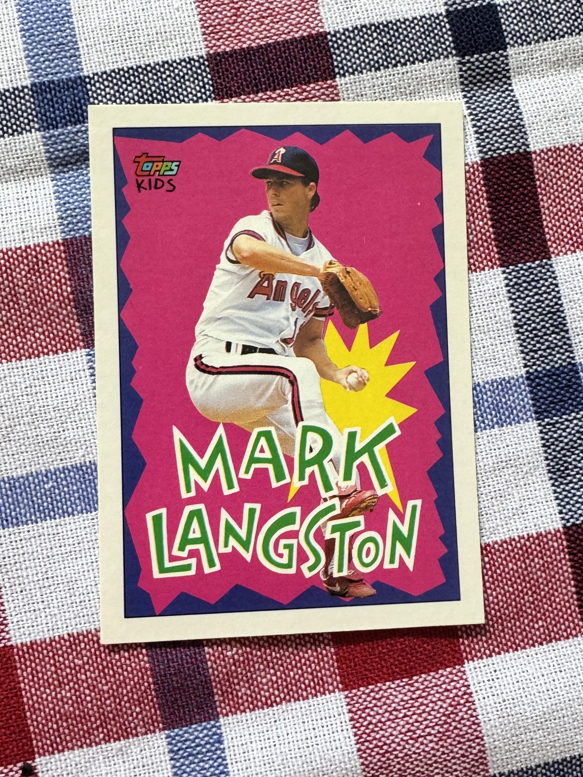 Mark Langston – 1992 Topps Kids #98