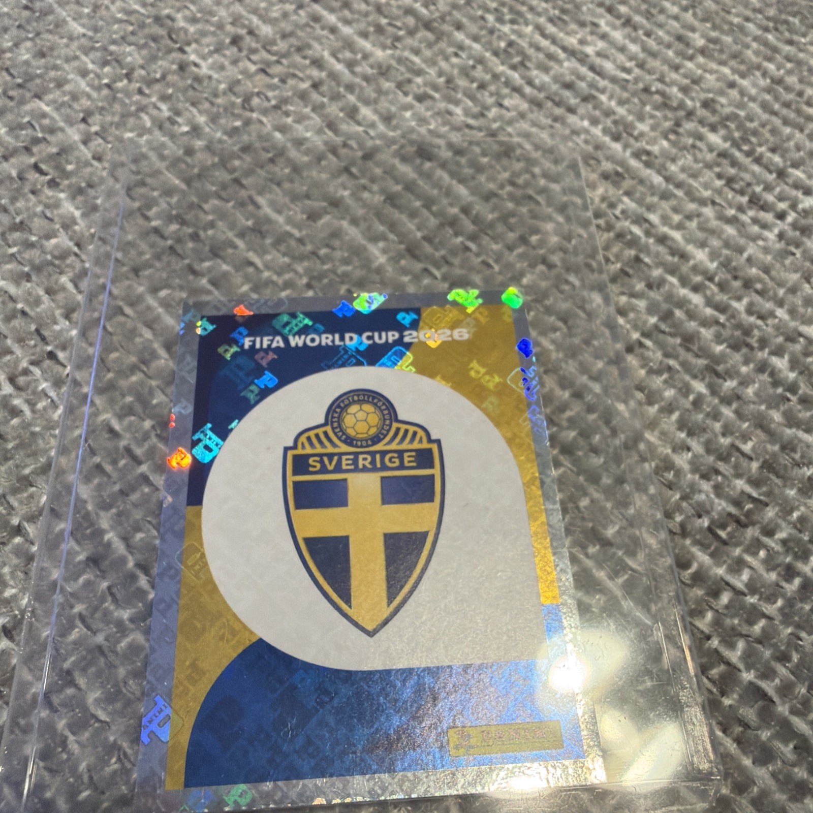 2026 Panini FIFA World Cup Sticker Sweden Team Logo #SWE 1 -US Edition