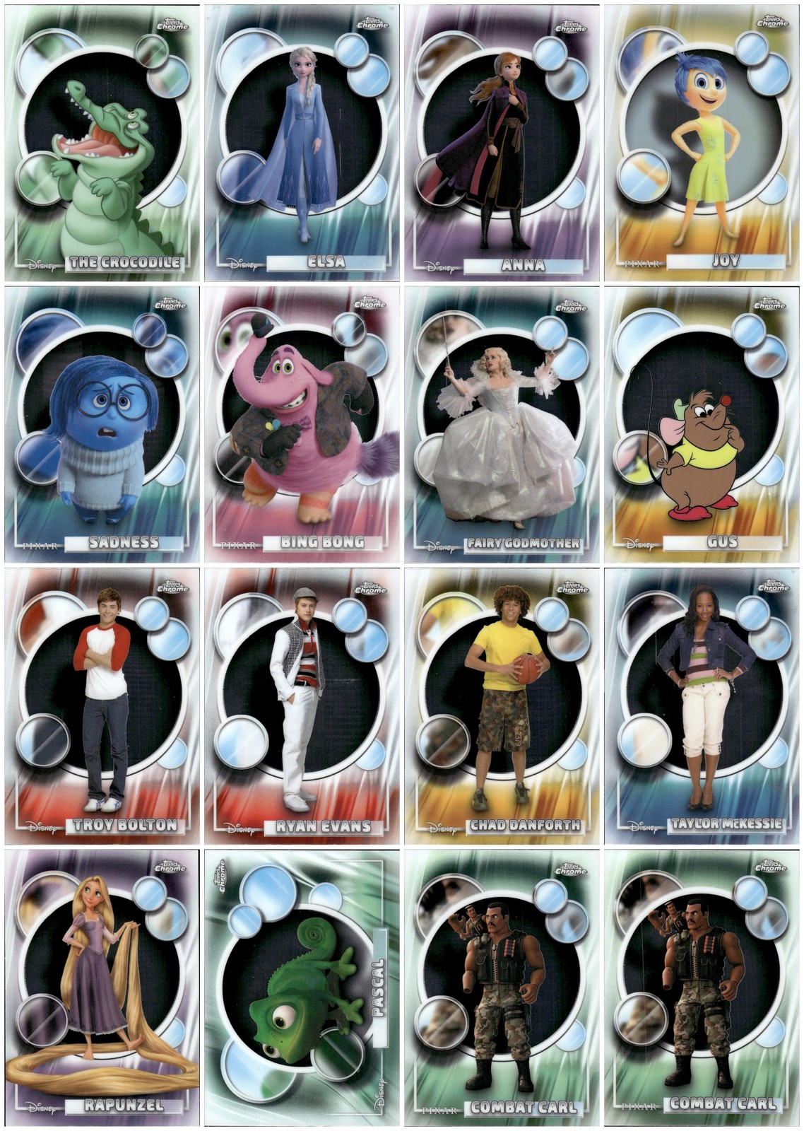 2026 Topps Chrome Disney Base You-Pick / Complete Your Set