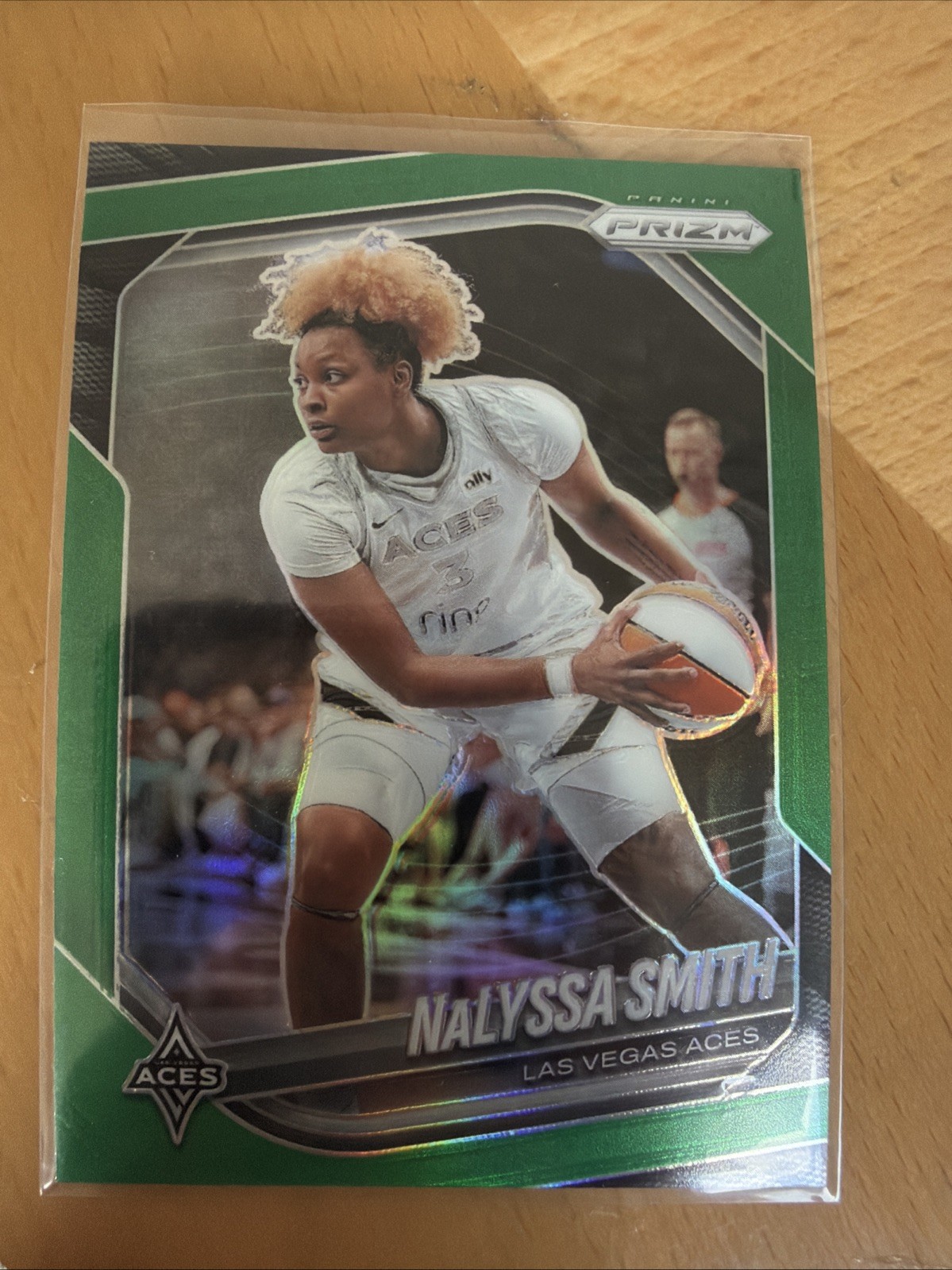 2025 Panini Prizm WNBA Green Prizm #119 NaLyssa Smith