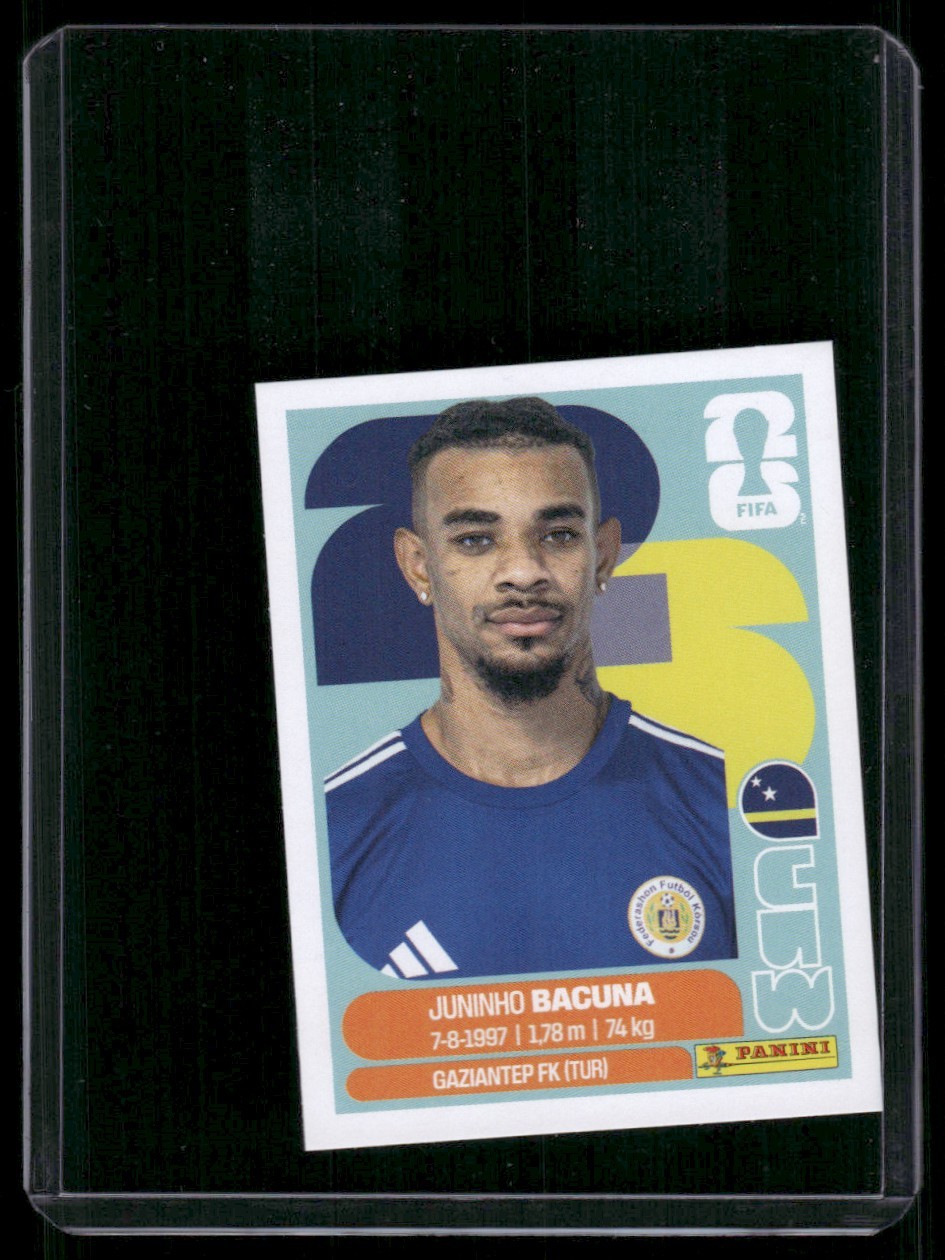 Juninho Bacuna 2026 Panini FIFA World Cup Sticker #CUW 11
