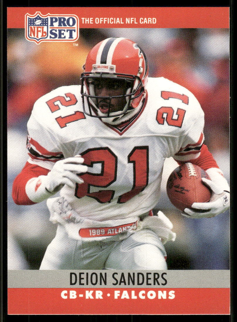 1990 Pro Set #36 Deion Sanders