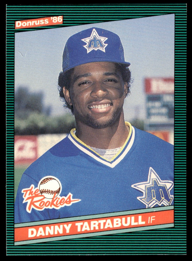 1986 Donruss The Rookies Danny Tartabull #45