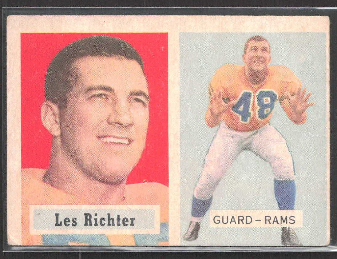 1957 Topps #10 Les Richter