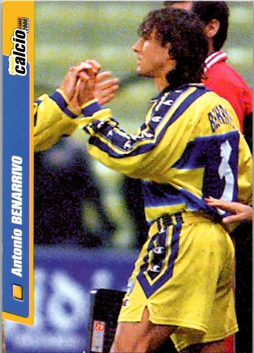 ANTONIO BENARRIVO #160 vintage soccer card single DS Calcio 2000 free ship