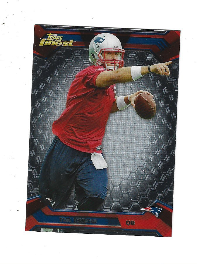 2013 Finest #73 Tim Tebow NEW ENGLAND PATRIOTS