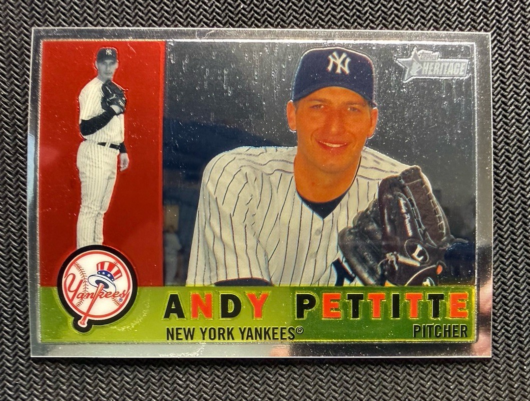 2009 Topps Heritage – Chrome Andy Pettitte #C59 /1960
