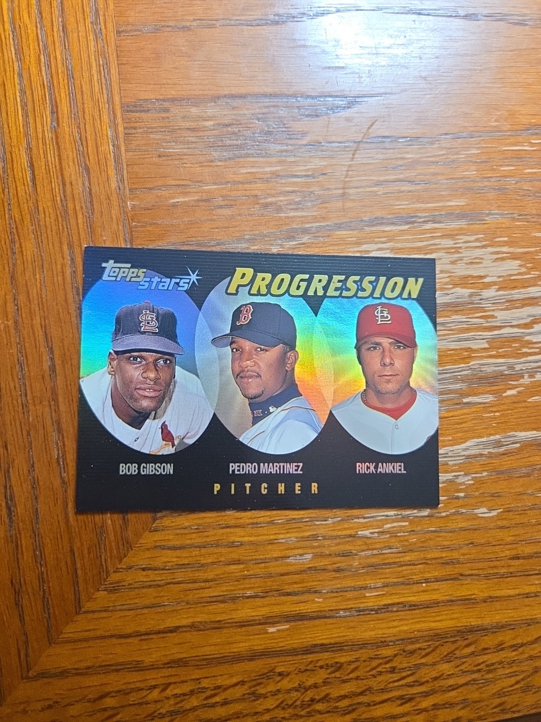 2000 Topps Stars – Progression Pedro Martinez, Bob Gibson, Rick Ankiel #P1