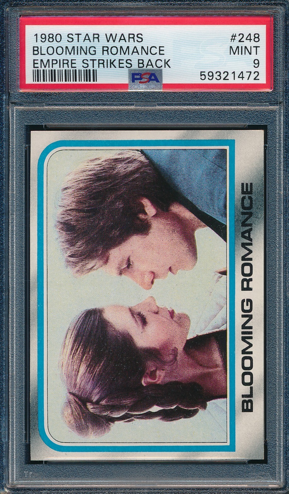 1980 Topps Star Wars Empire Strikes Back # 248 Blooming Romance PSA 9