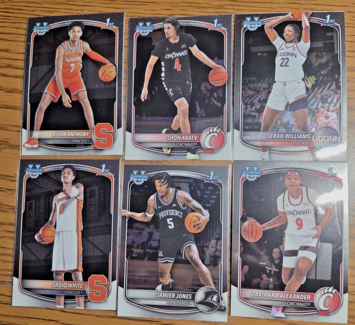 2025-26 Bowman Chrome Prospects Basketball Must Pick 2 Or More