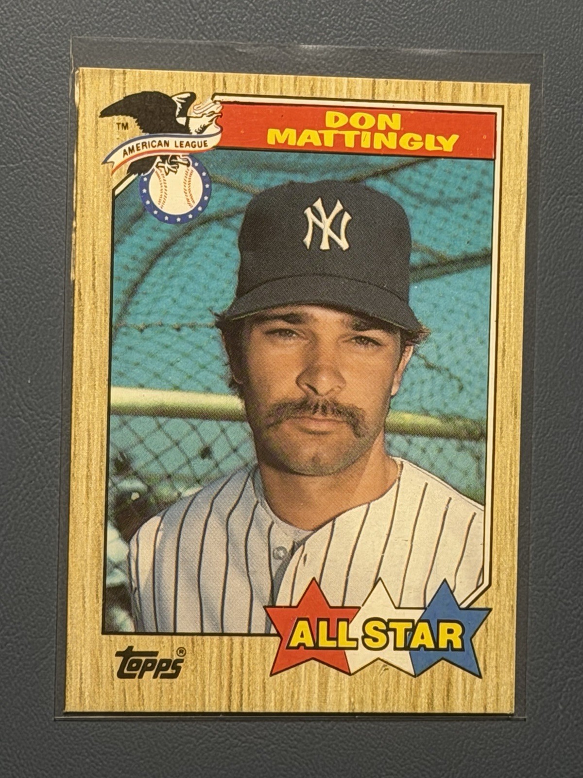 1987 Topps – All-Star Don Mattingly #606 New York Yankees