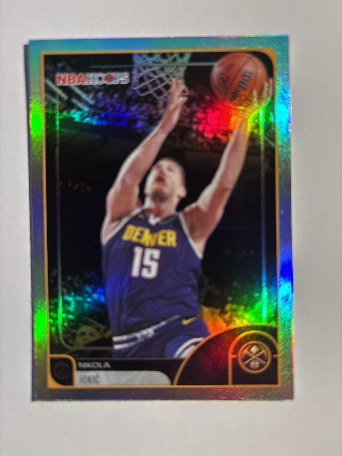 2025-26 Topps NBA Hoops – Nikola Jokic #82 Denver Nuggets