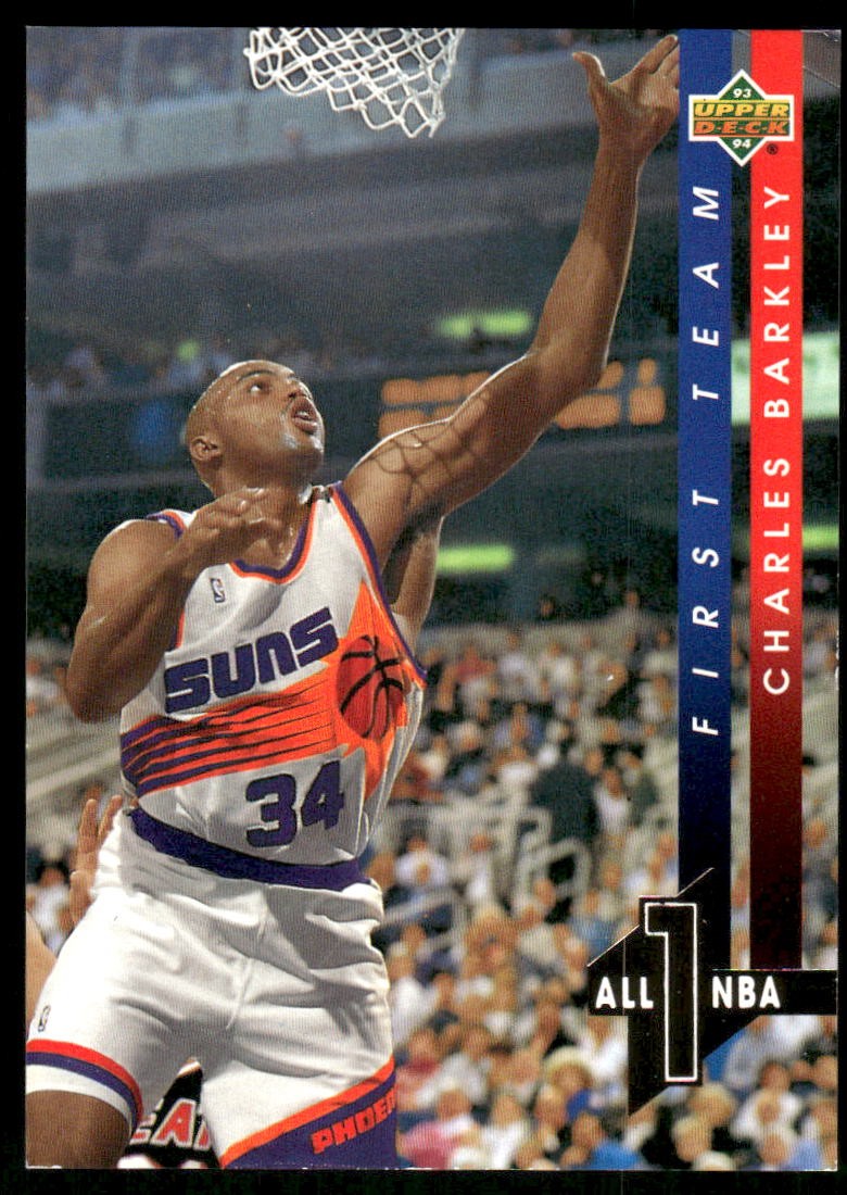 Charles Barkley 1993-94 Upper Deck All-NBA #AN1 Phoenix Suns