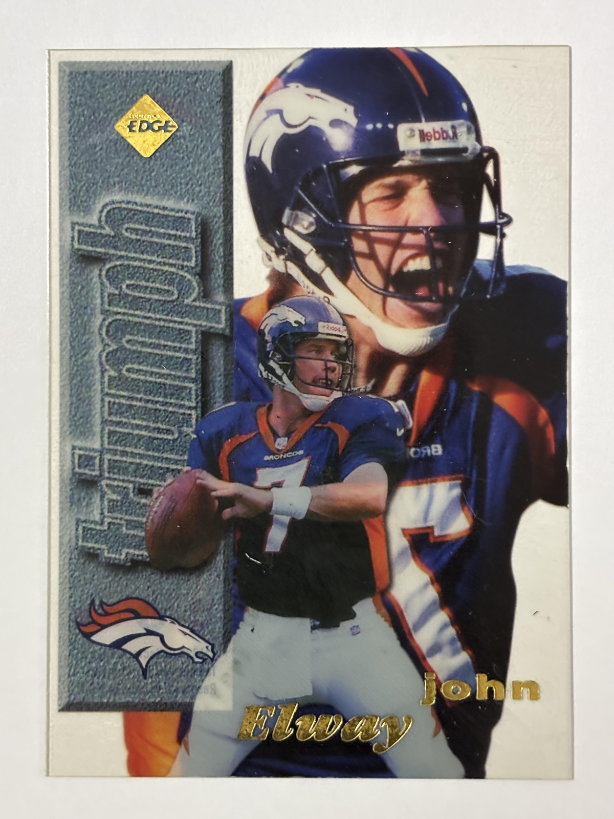 John Elway 1998 Collector’s Edge First Place Triumph #NNO – Denver Broncos