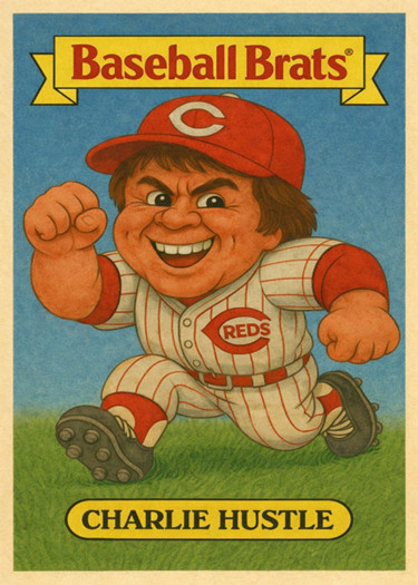 PETE ROSE CHARLIE HUSTLE BRATS ### BUY 5 GET 1 FREE ### or 30% OFF 12 OR MORE