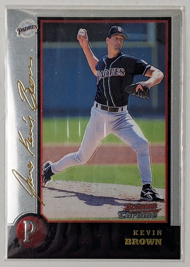 1998 Bowman Chrome Golden Anniversary Kevin Brown /50 San Diego Padres #280