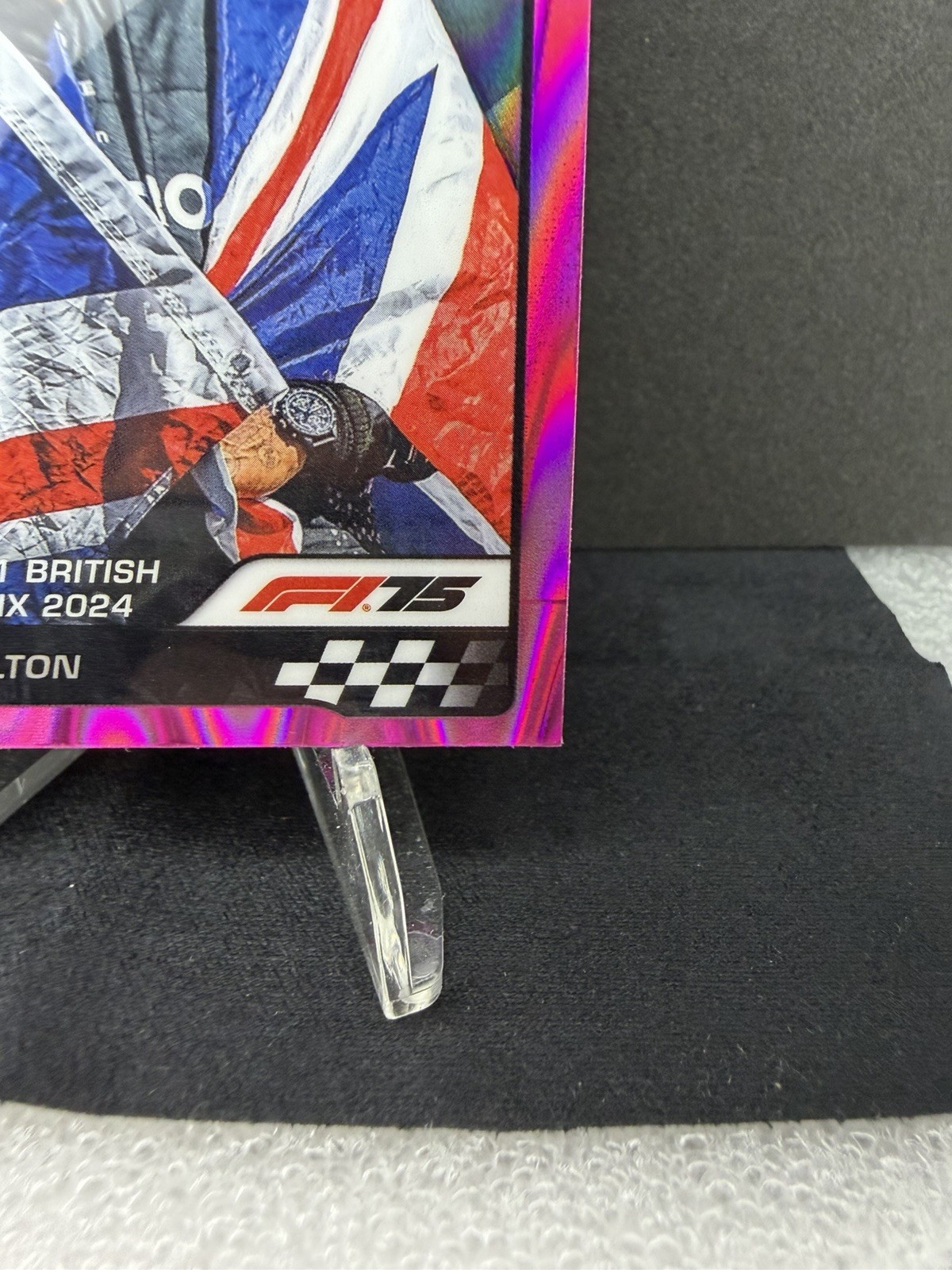 2025 Topps Chrome Formula 1 #133 Lewis Hamilton Pink RayWave Refractor #/250