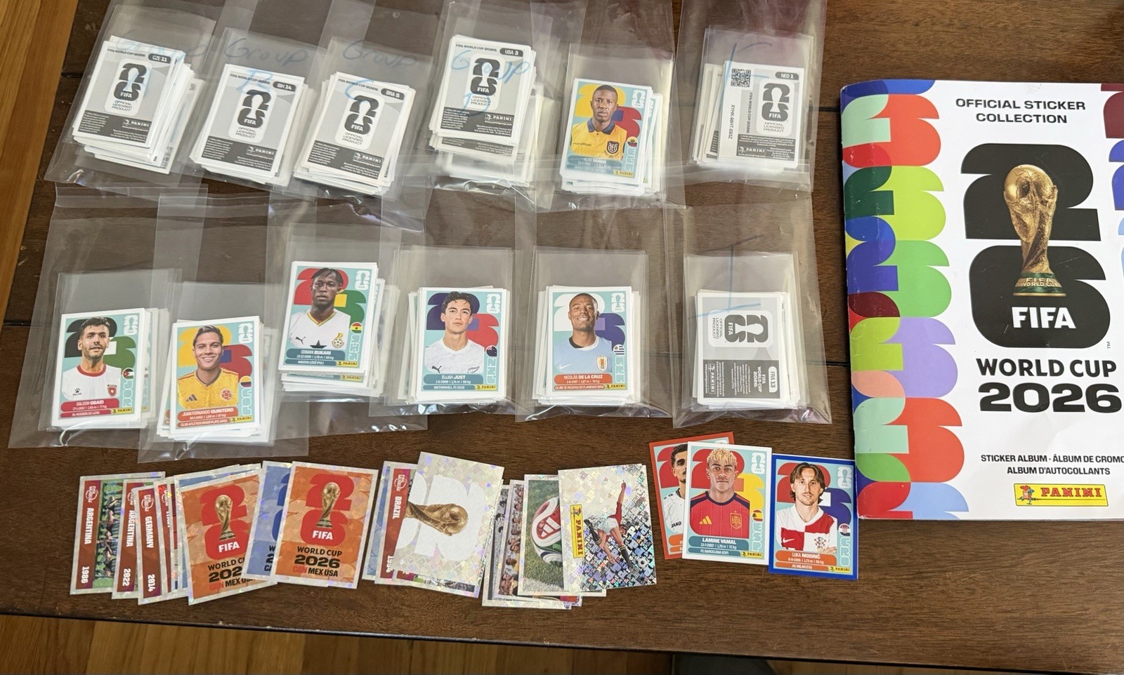 2026 Panini FIFA World Cup Stickers – YOU PICK – GROUP A MEX RSA KOR CZE