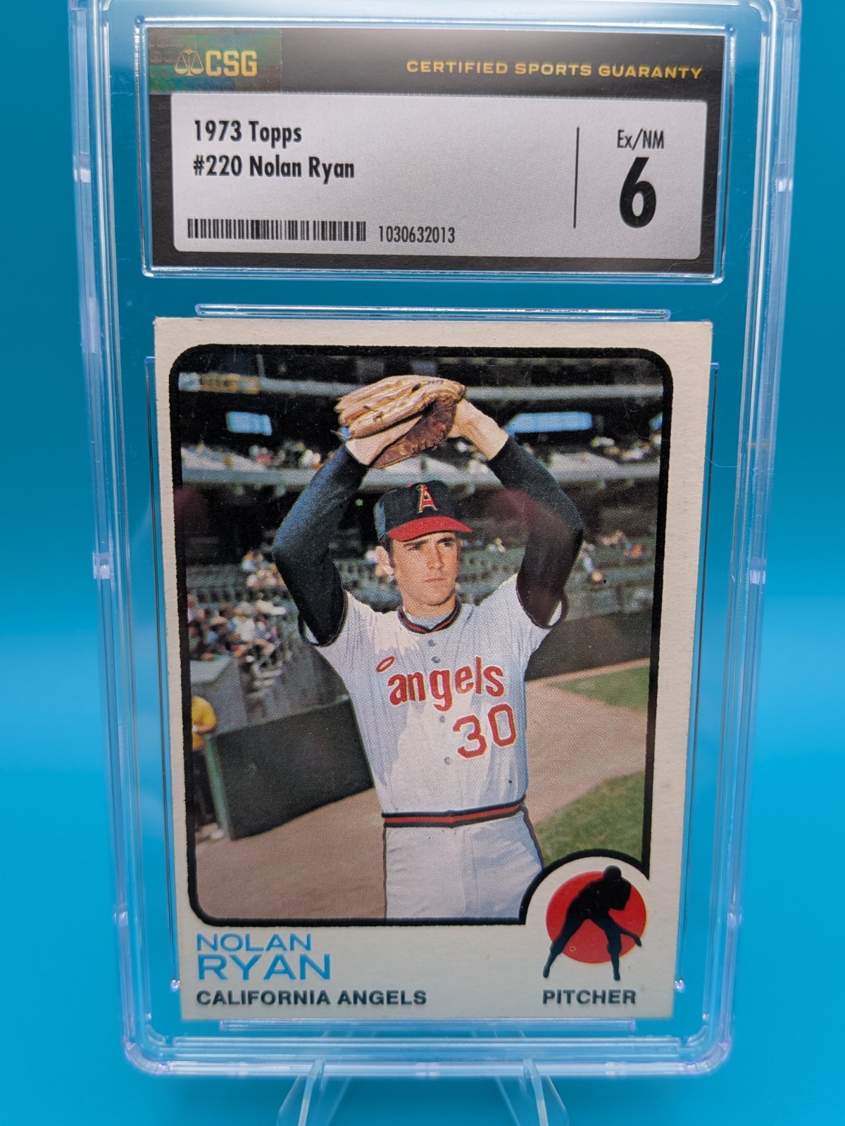 1973 Topps Nolan Ryan Card #220 CSG 6