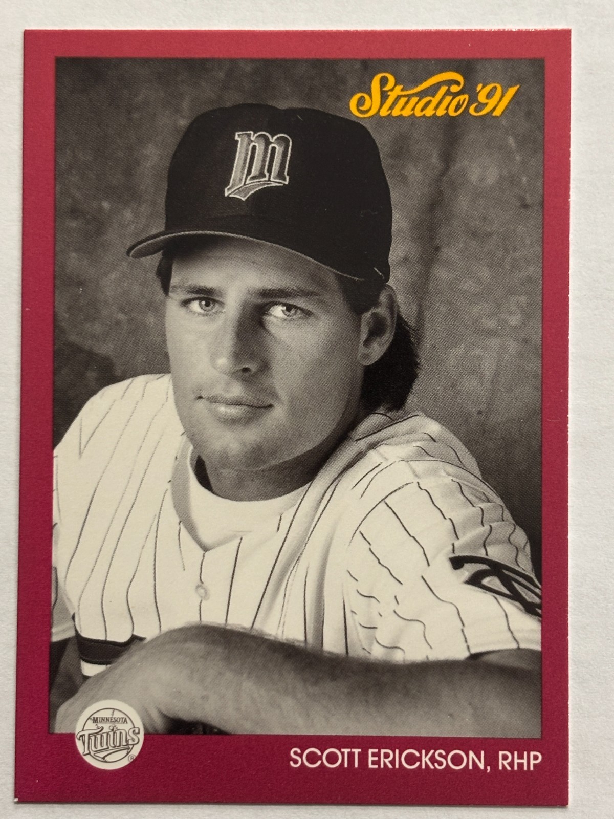 1991 Studio #83 Scott Erickson Minnesota Twins