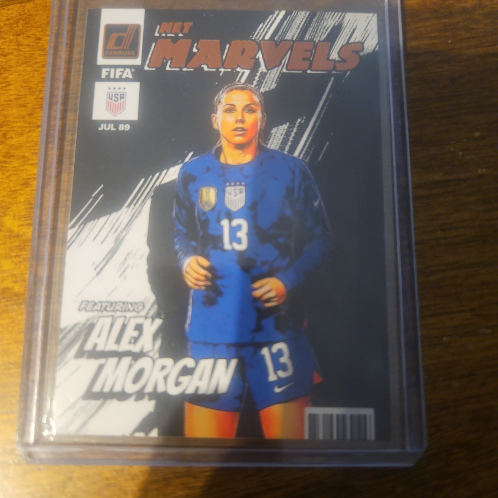 Alex Morgan 2022-23 Panini Donruss Net Marvels United States #22