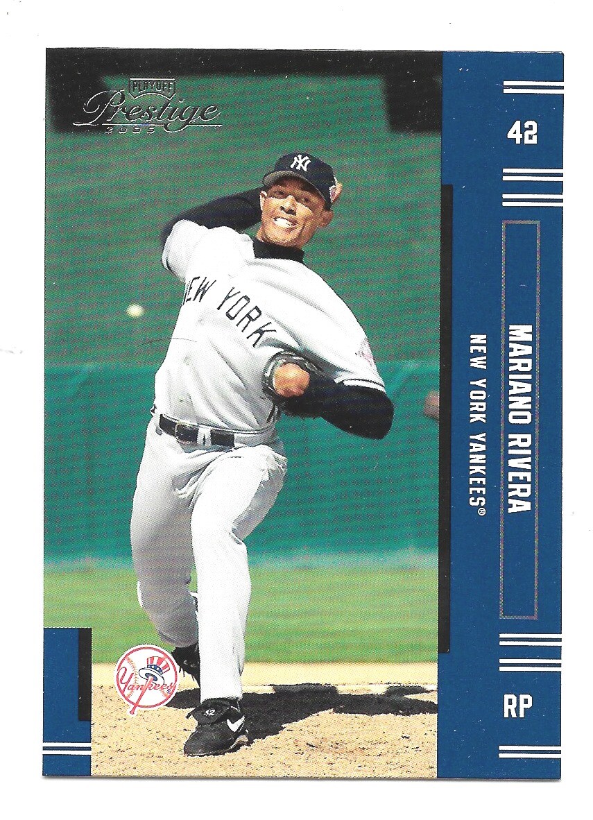 Q 2005 Playoff Prestige Baseball Mariano Rivera #42 NRMT