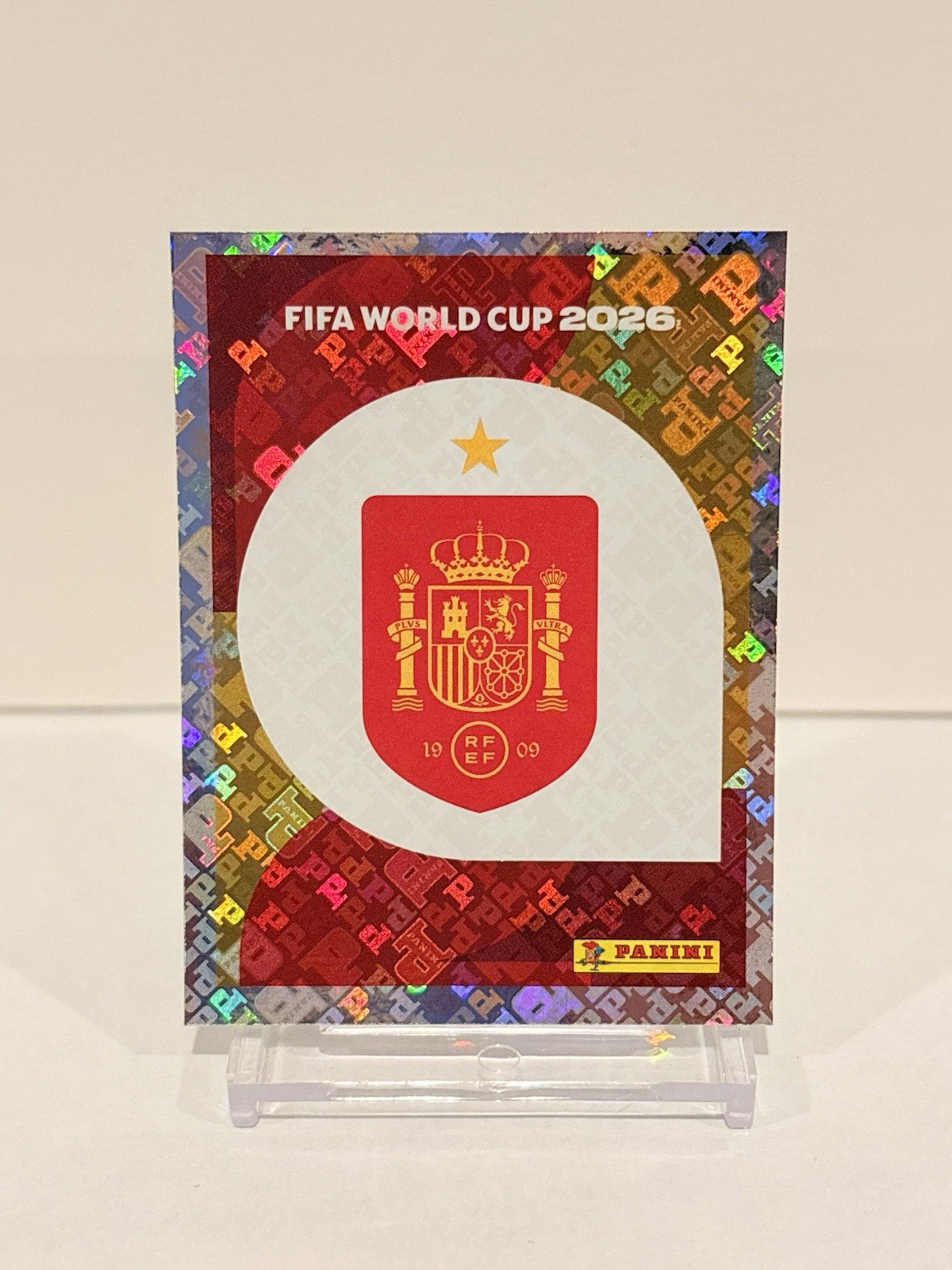 FIFA World Cup 2026 Trading Cards Spain Logo ESP 1 Team Badge Logo