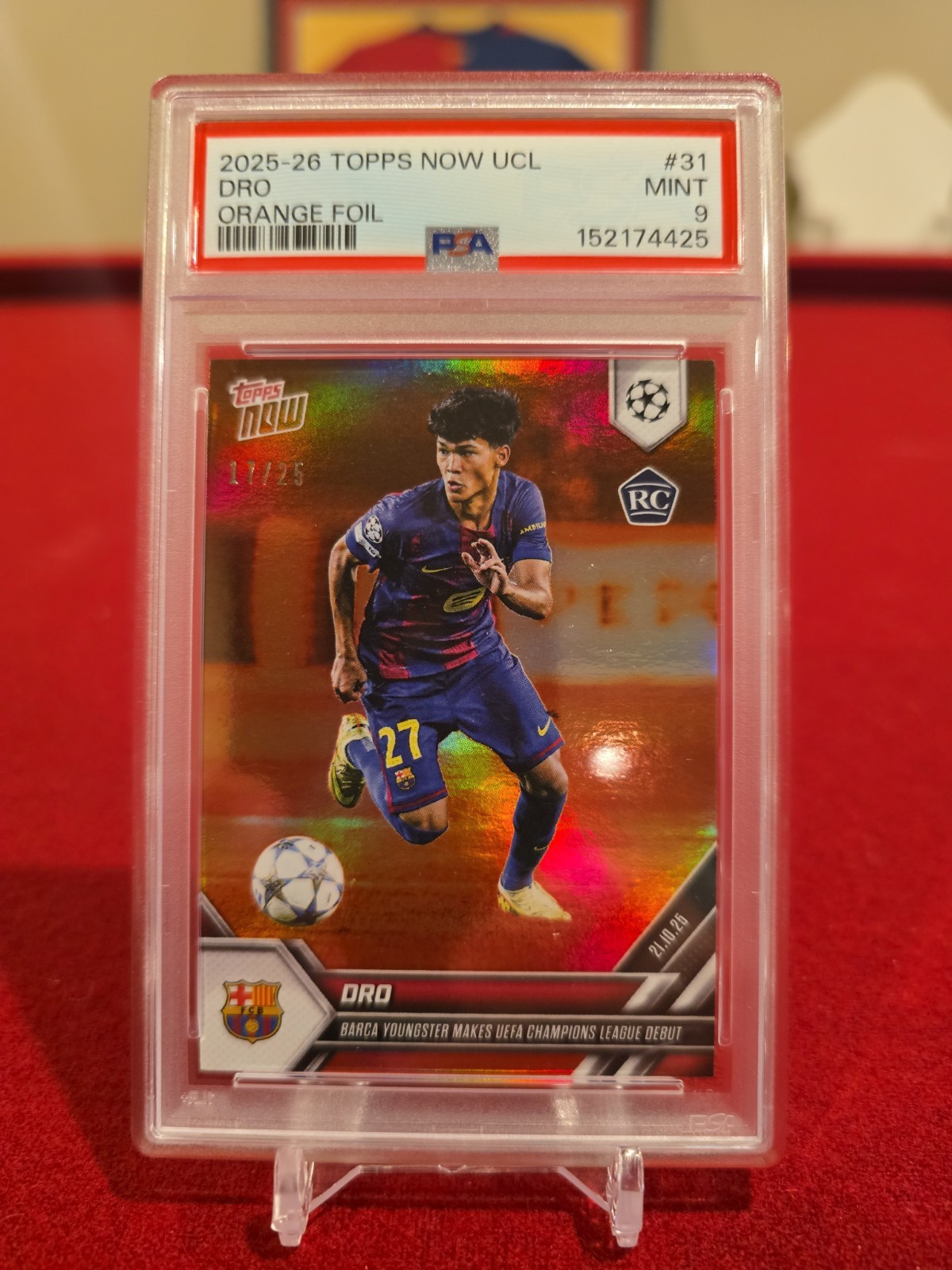 2025-26 Topps Now UCC Dro