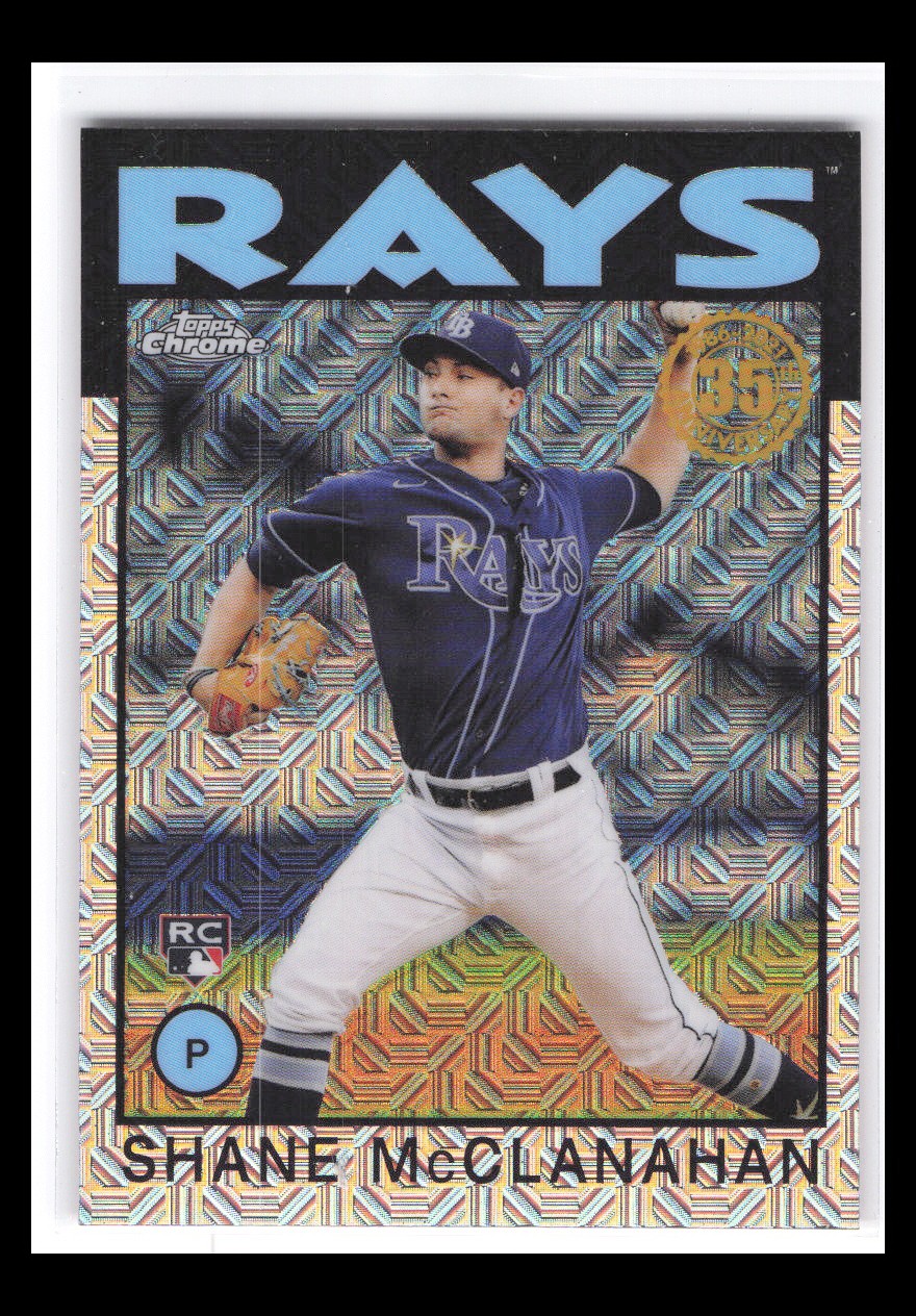2021 Topps 1986 Topps Baseball #86TC-8 Shane McClanahan