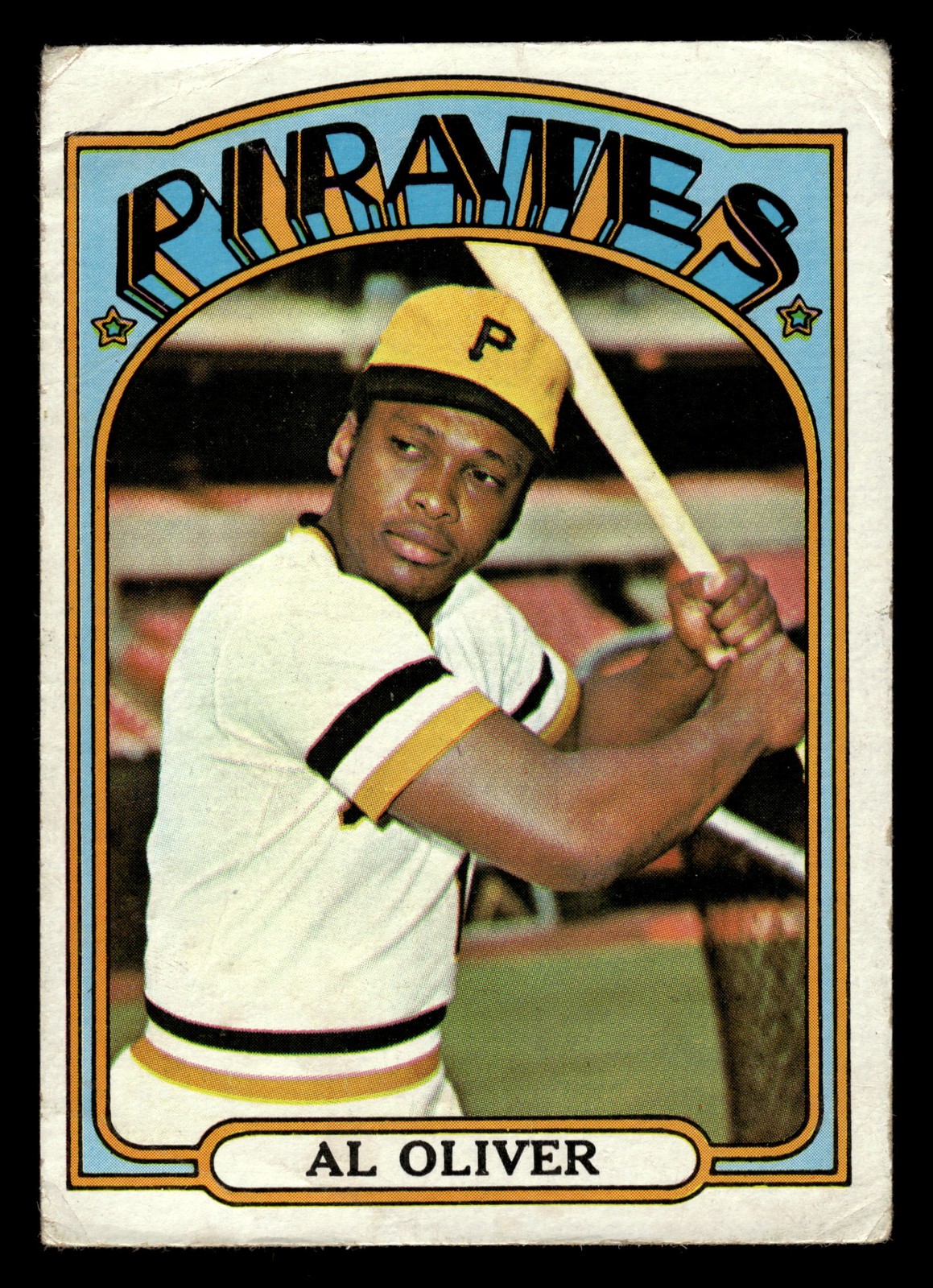 1972 Topps Al Oliver #575 – Pittsburgh Pirates – VG