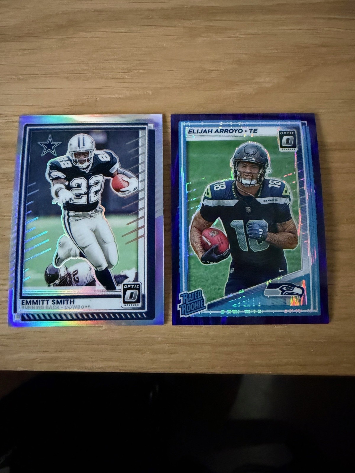 2025 Optic NFL Holo & Purple Shock Parallels Complete Your Set Pick Your Card