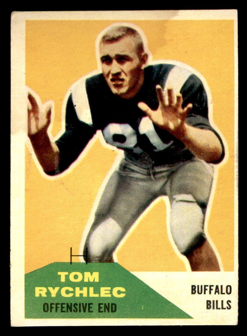 1960 Fleer Football #85 Tom Rychlec GD