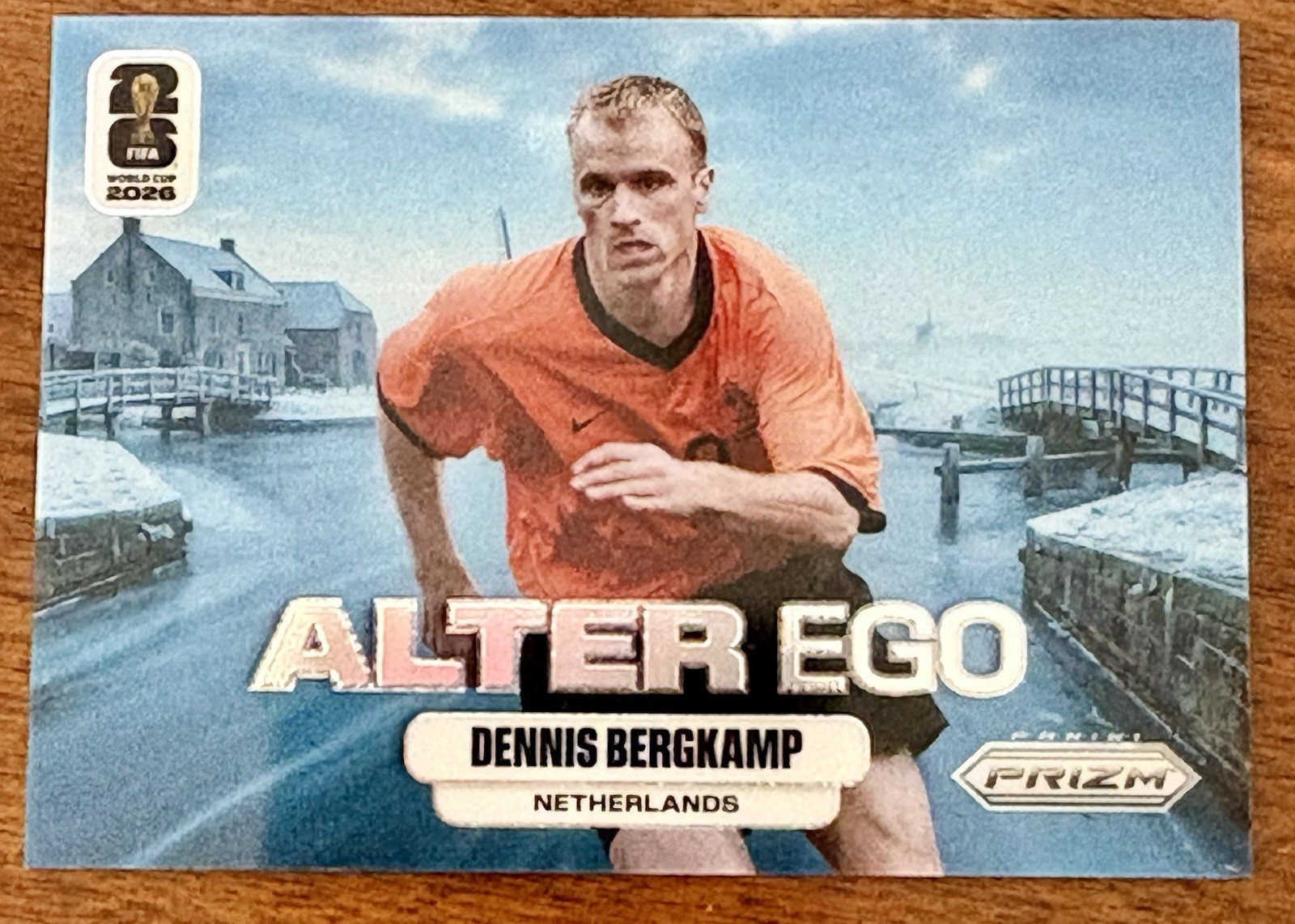 2026 Panini Prizm FIFA World Cup Dennis Bergkamp Alter Ego No.8 SP Case Hit