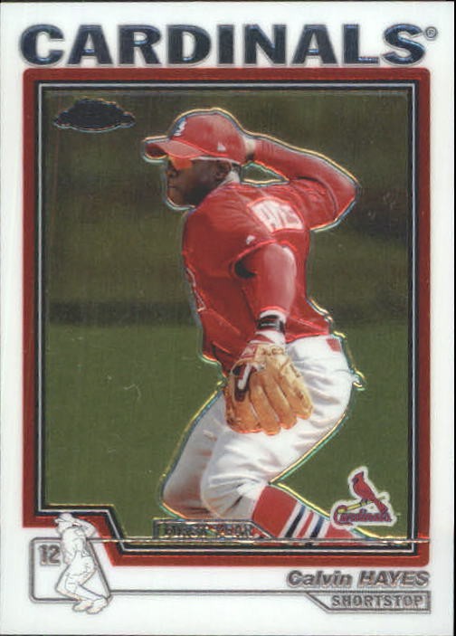 2004 Topps Chrome Traded #T215 Calvin Hayes FY RC – BB