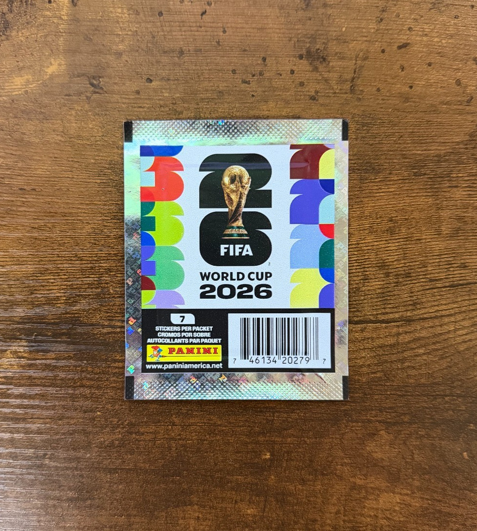 1x Sealed Pack (7 Stickers) 2026 Panini World Cup Fifa World Cup Green Exclusive