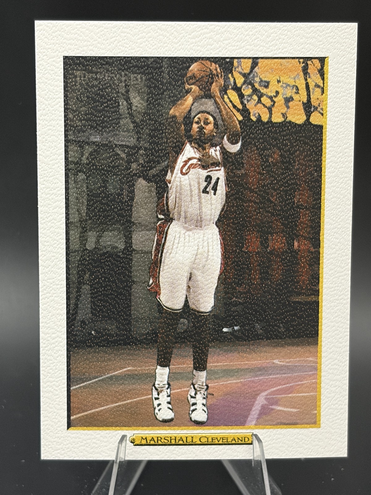 #55 Donyell Marshall 2006-07 Topps Turkey Red White Cleveland Cavaliers